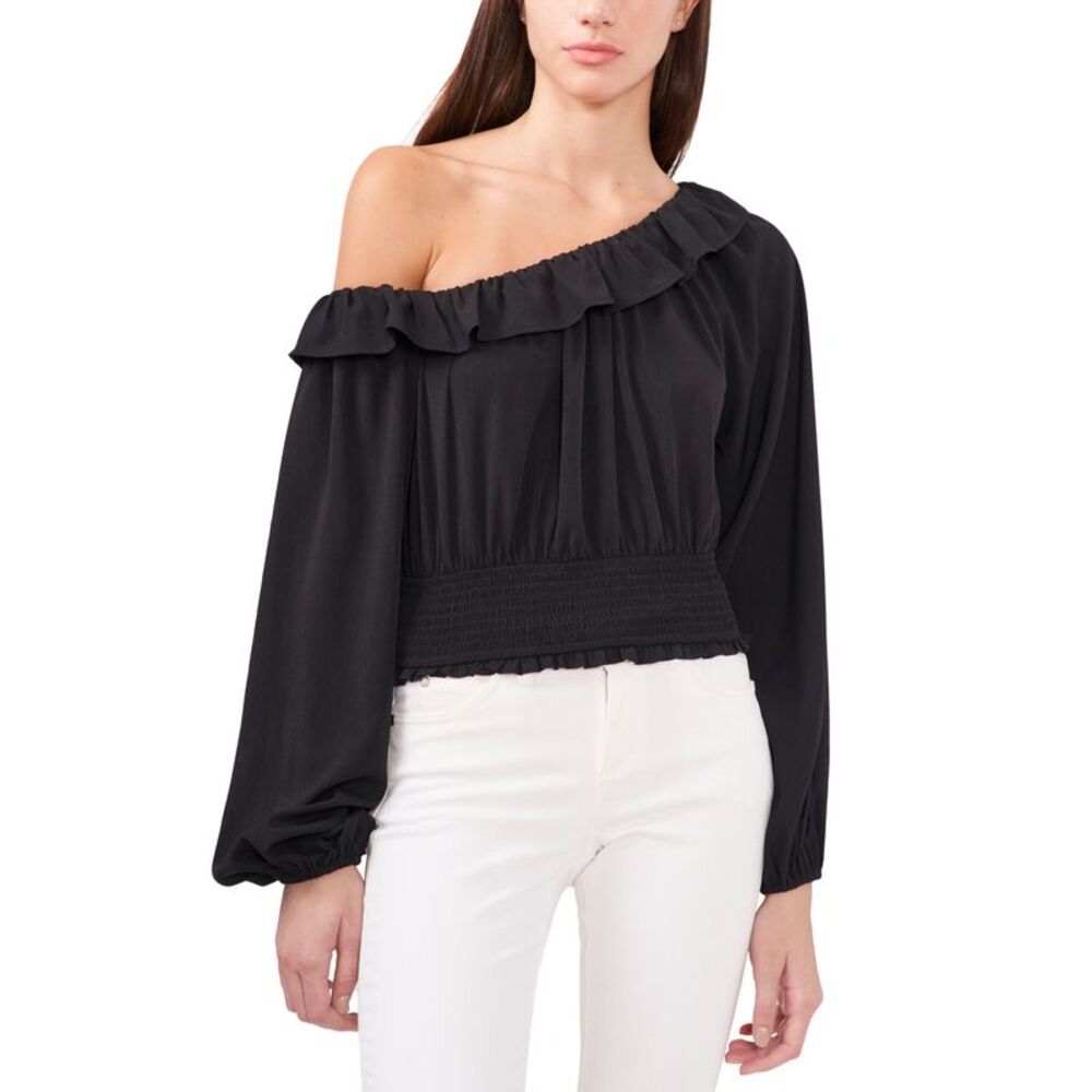 Riley Rae Ruffled Off The Shoulder Blouse